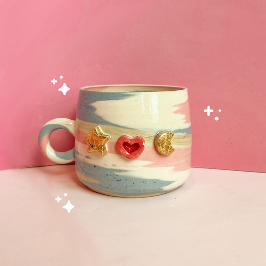 Moon & star mug