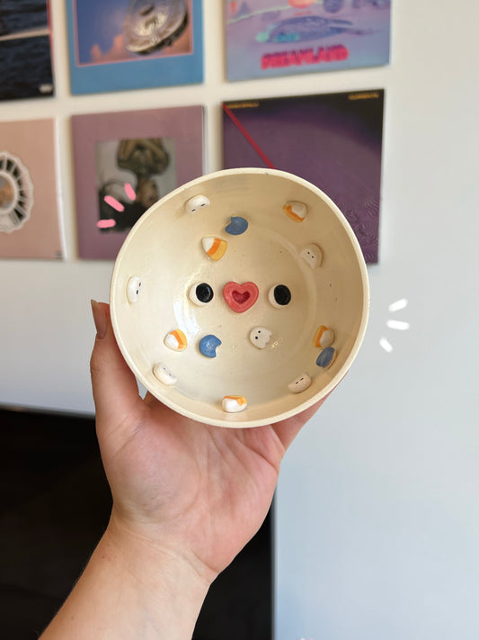 Halloween cereal bowl