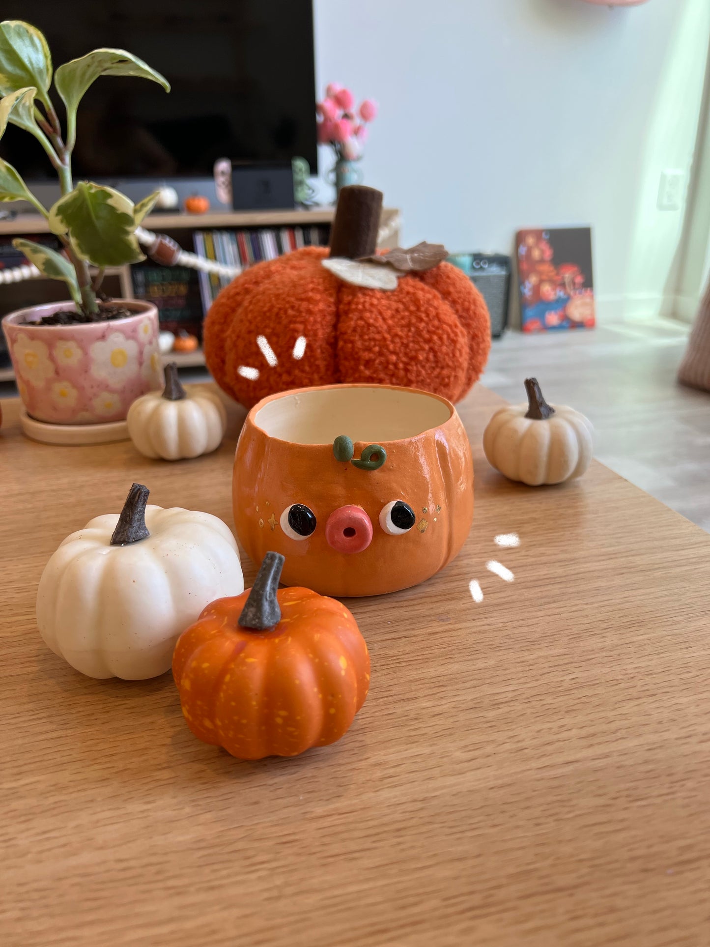 Spooky pumpkin piece