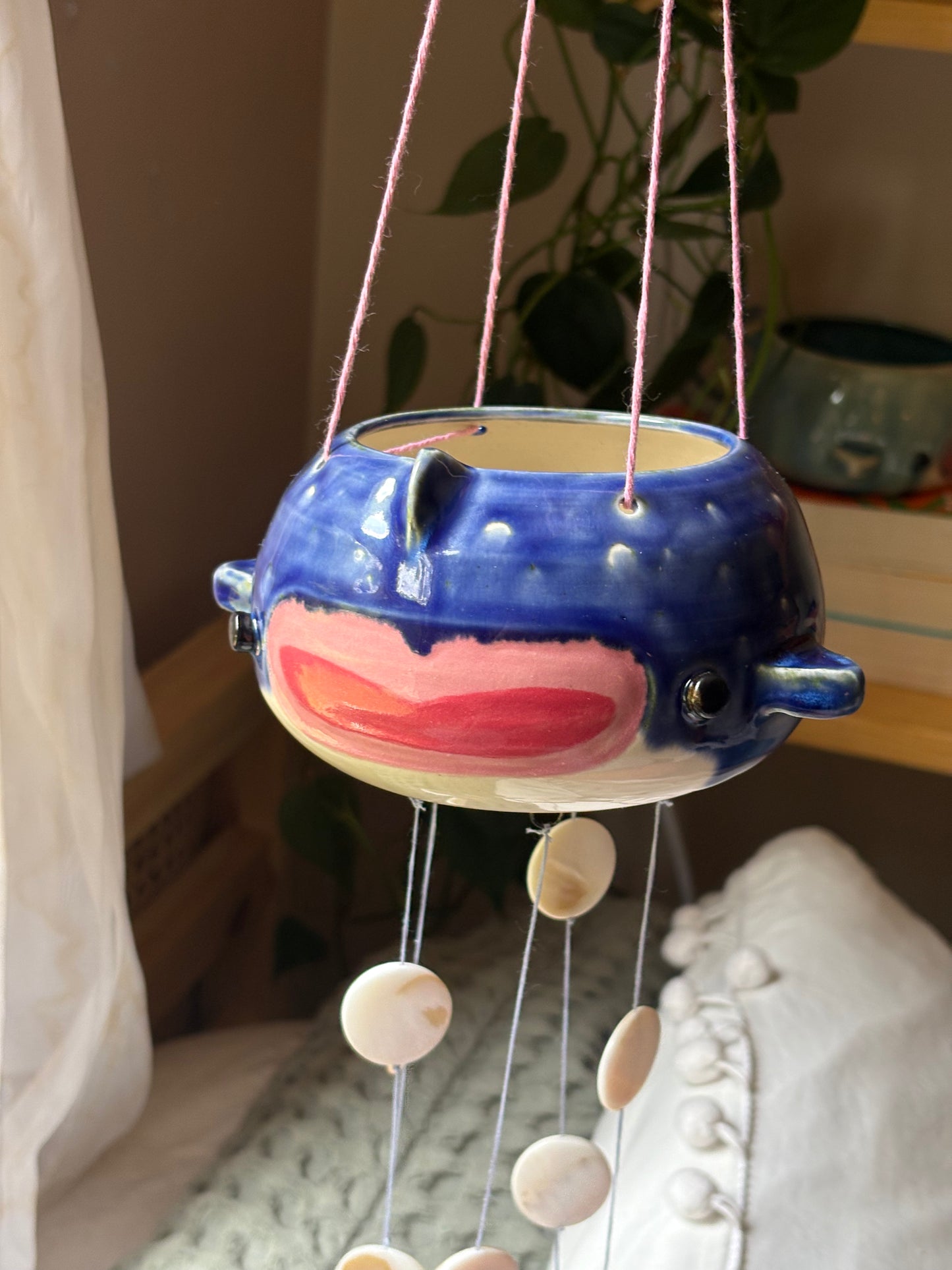 Nebula the Wind-chime Hanging Planter