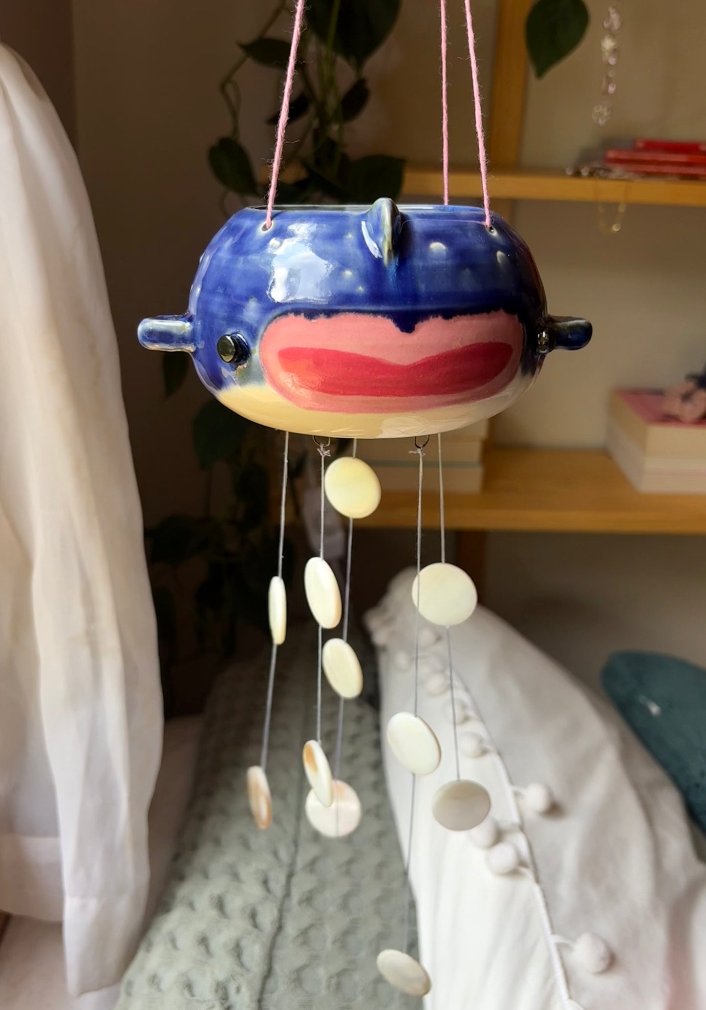 Nebula the Wind-chime Hanging Planter
