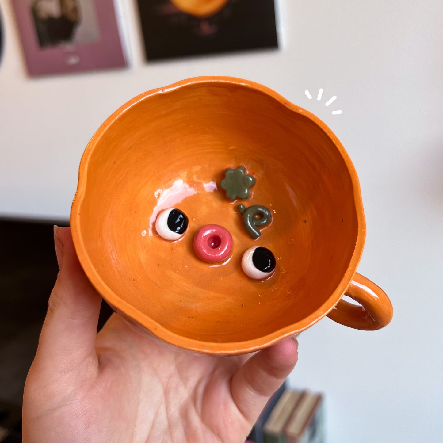 Pumpkin latte mug