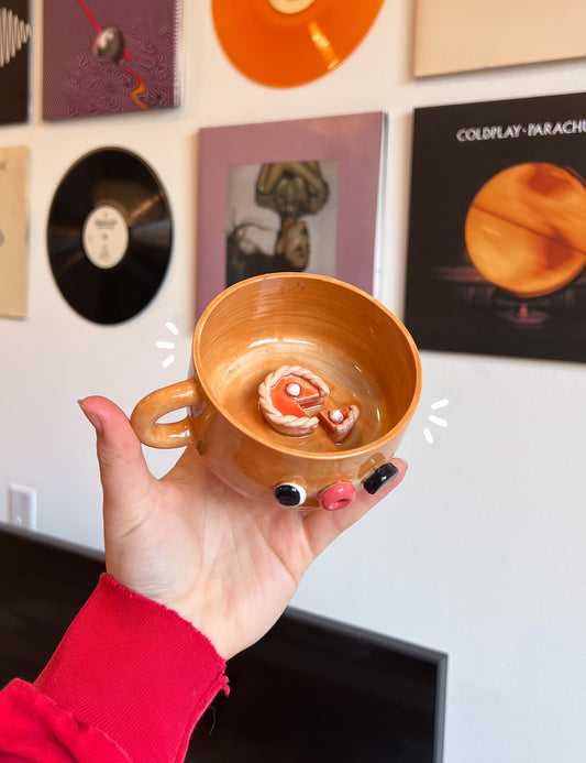 Pumpkin pie mug