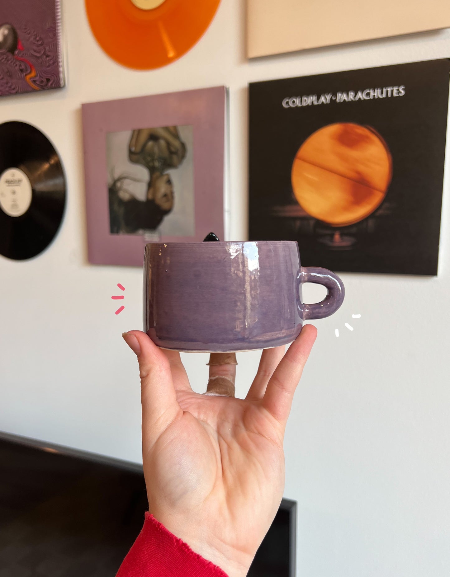 Purple witchy mug