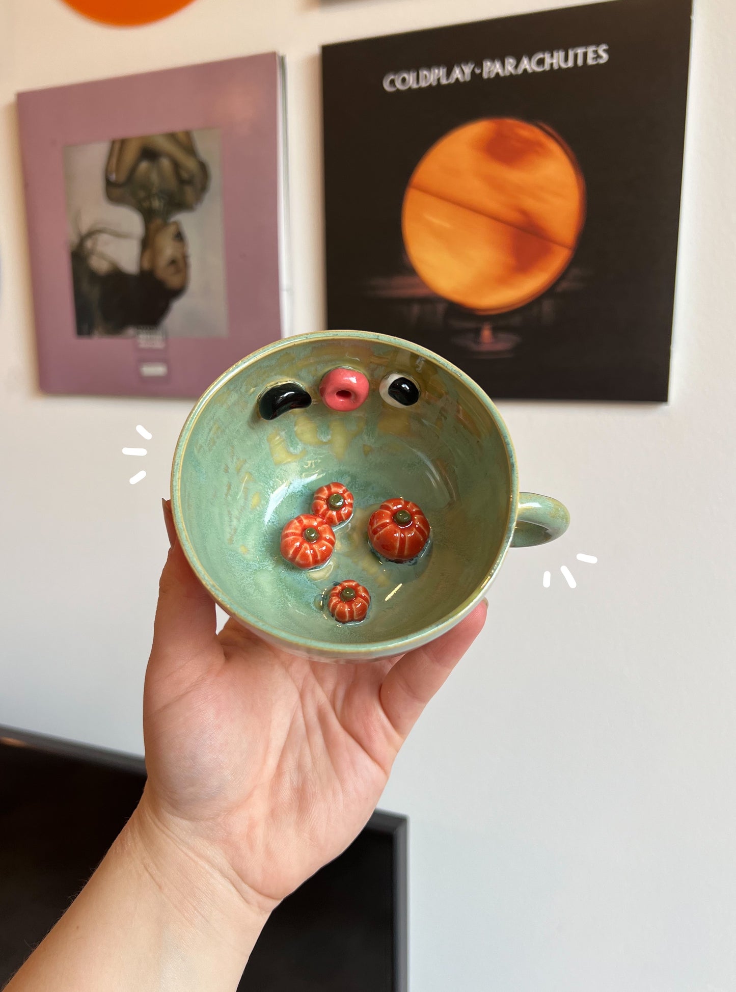 Pumpkin cappuccino mug