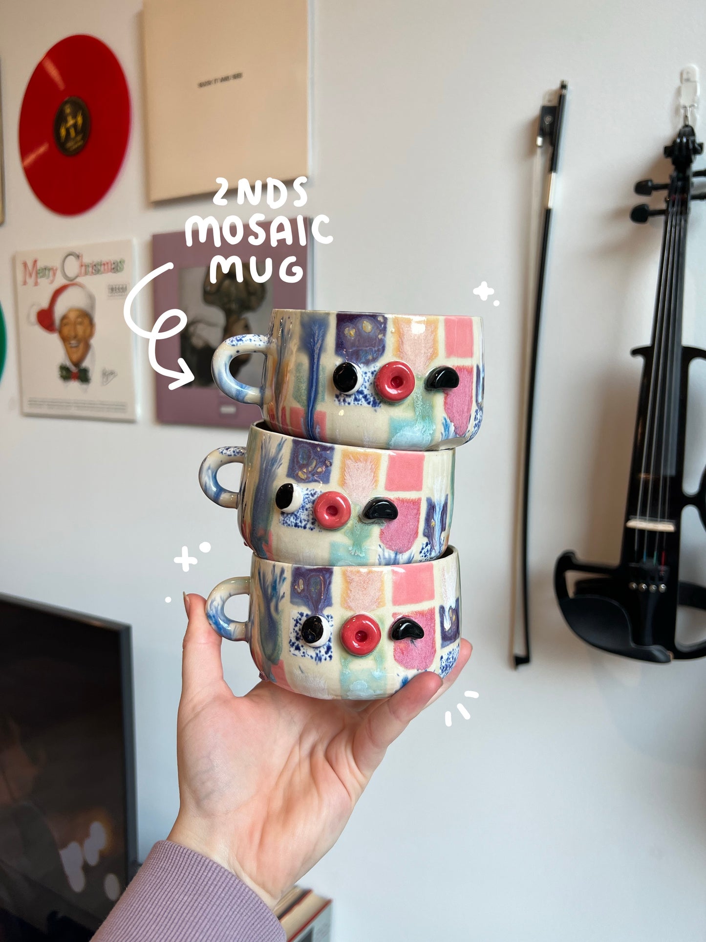 Seconds Mosaic mugs