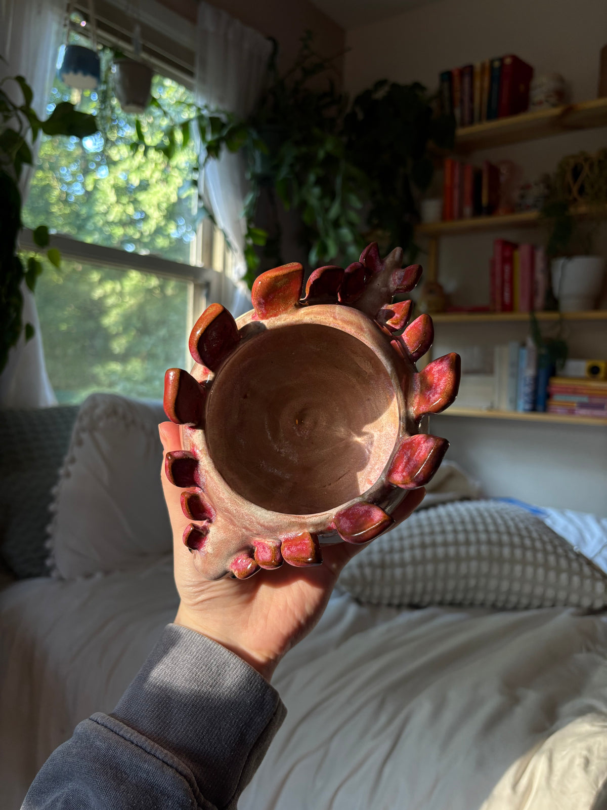 Sasha the Stegosaurus Matcha Bowl