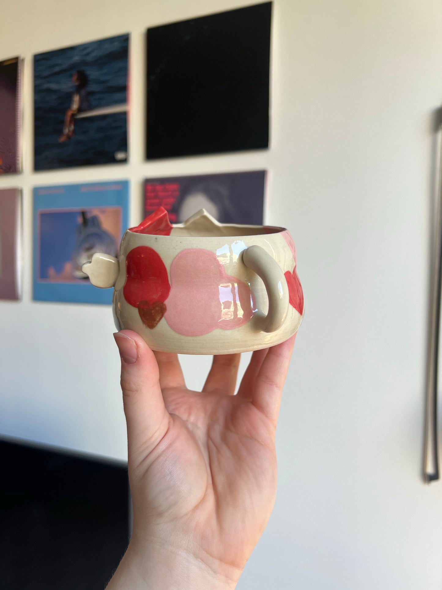 Calico cupid mugs