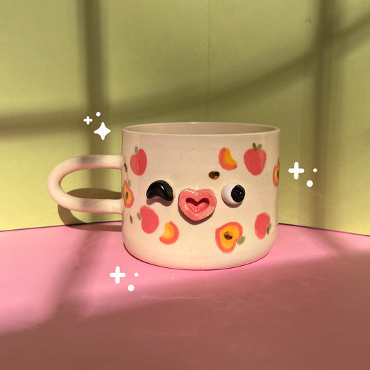 Peaches mug