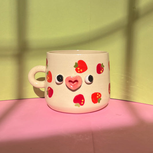 Strawberries mug