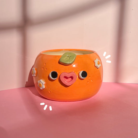 Orange planter