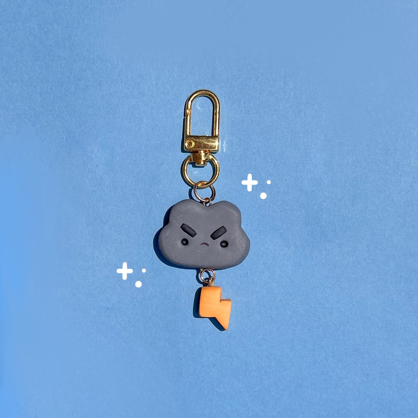 Cloudy keychains