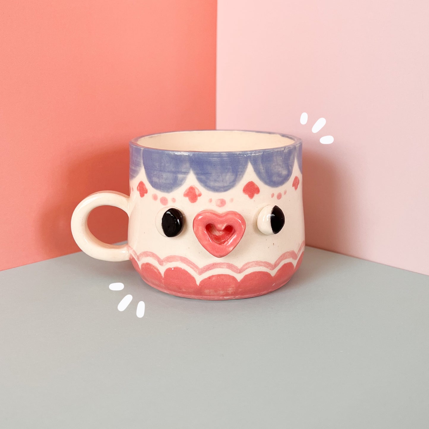 Detailed love mug