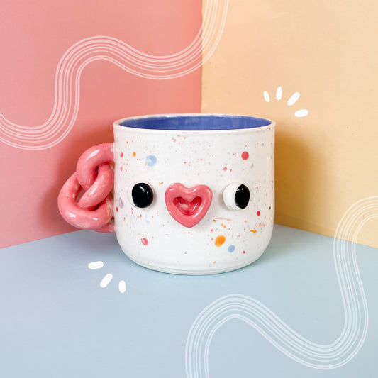 Rainbow knot mug