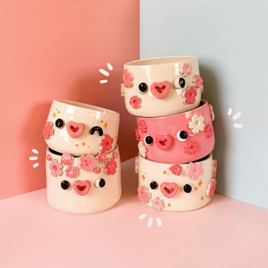 Cherry Blossom planters
