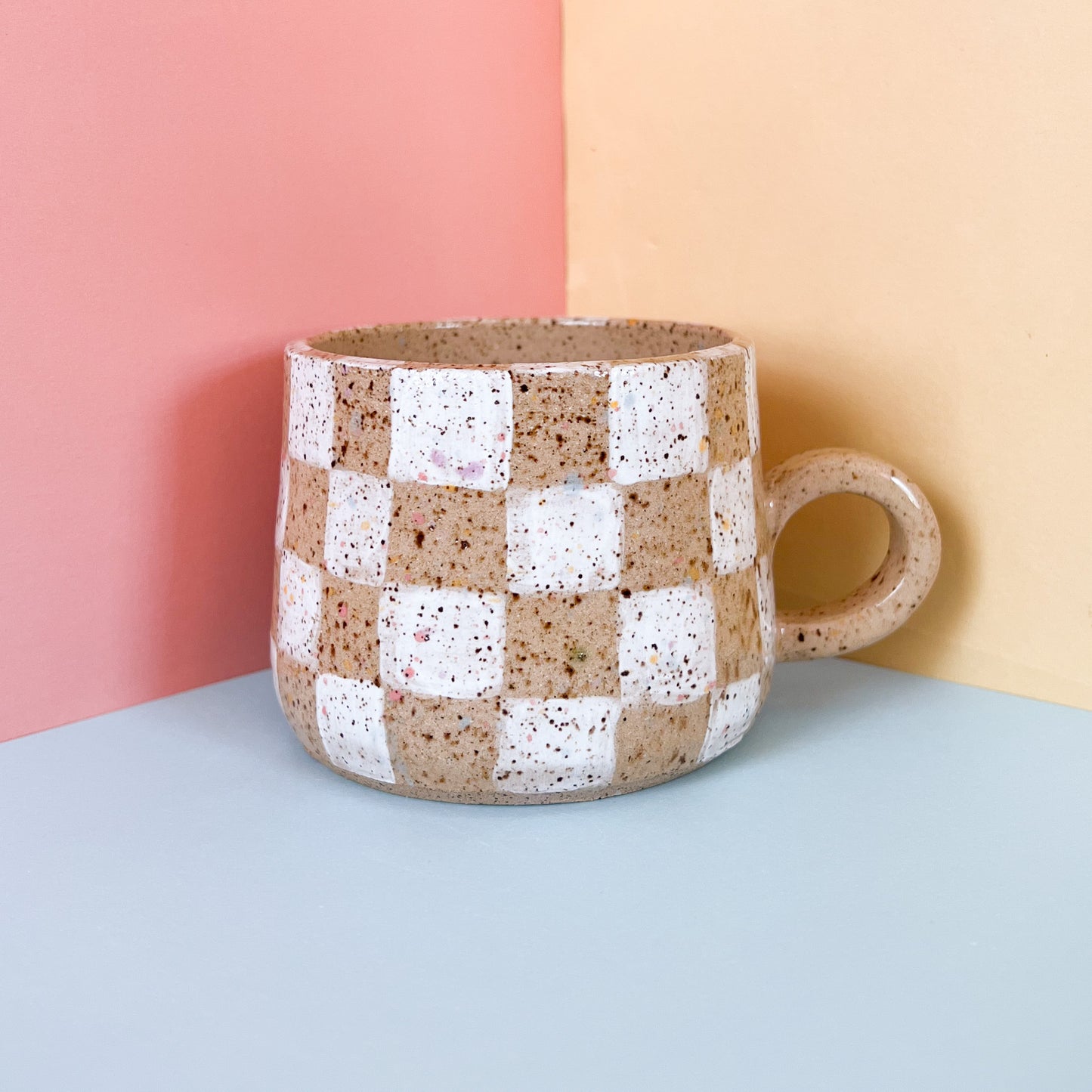 Speckled Checker Mug