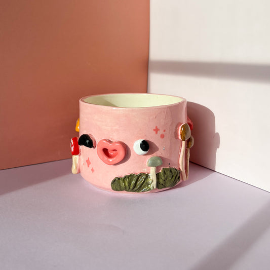 Rosy mushroom planter (Patreon exclusive)