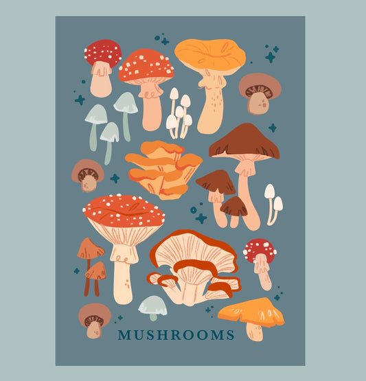 Mushroom prints