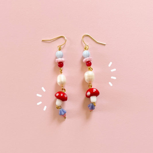 Mushroom Earrings (Patreon exclusive)