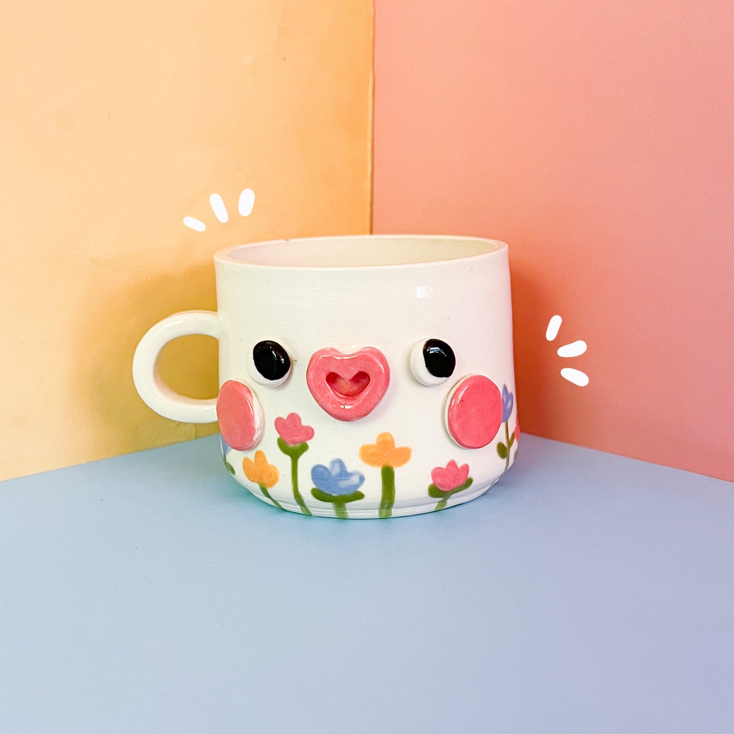 Flower mug