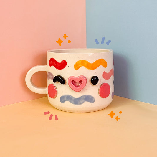 Funky wave mug