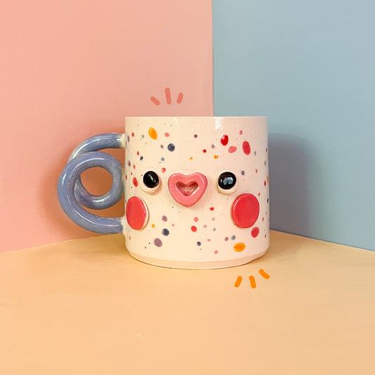 Loopy handle mug