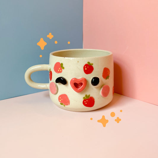 Strawberry mug