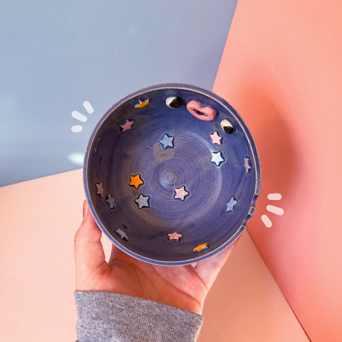 Starry ramen bowl