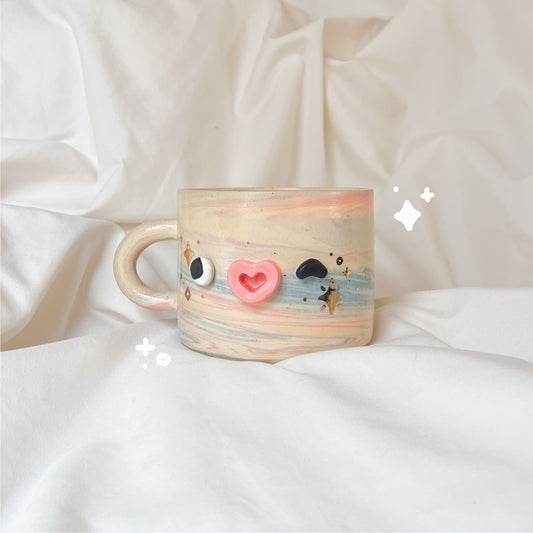 Winky swirl mug