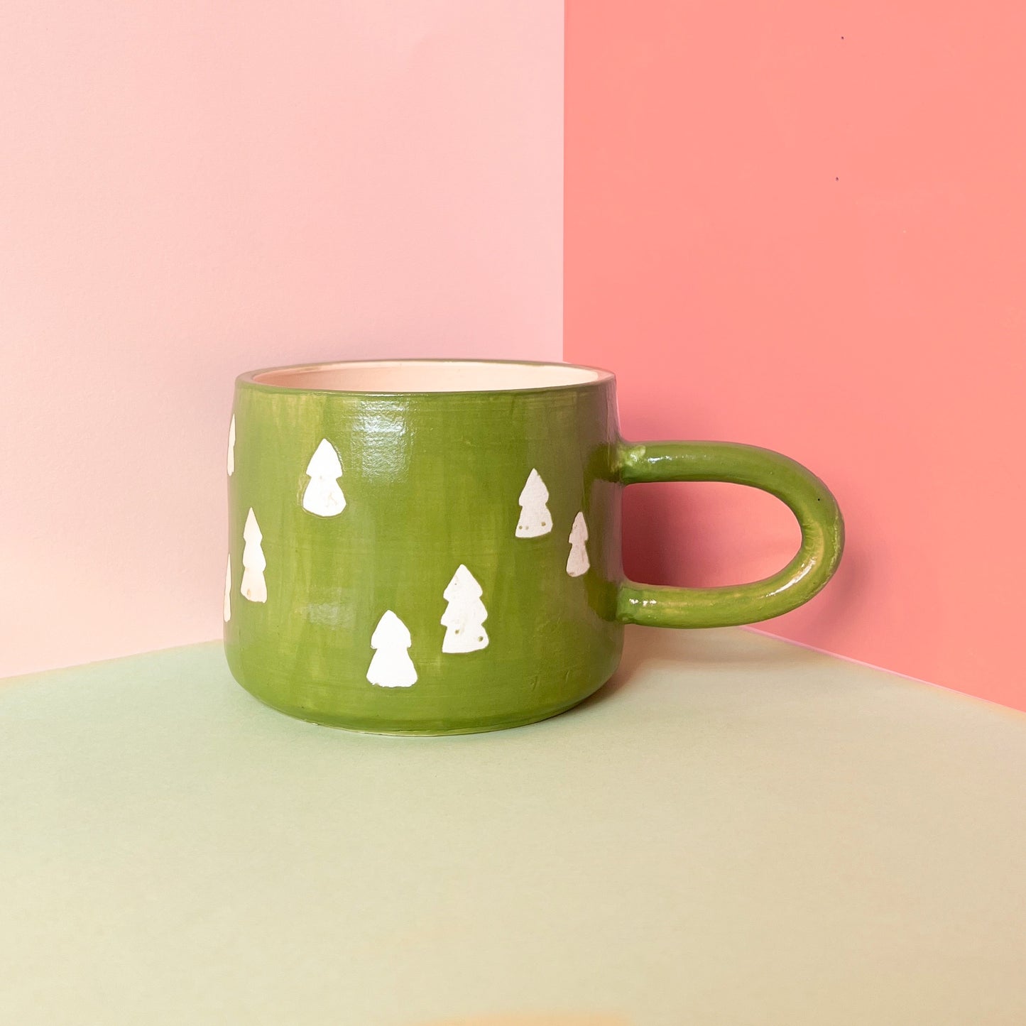 Christmas tree mug