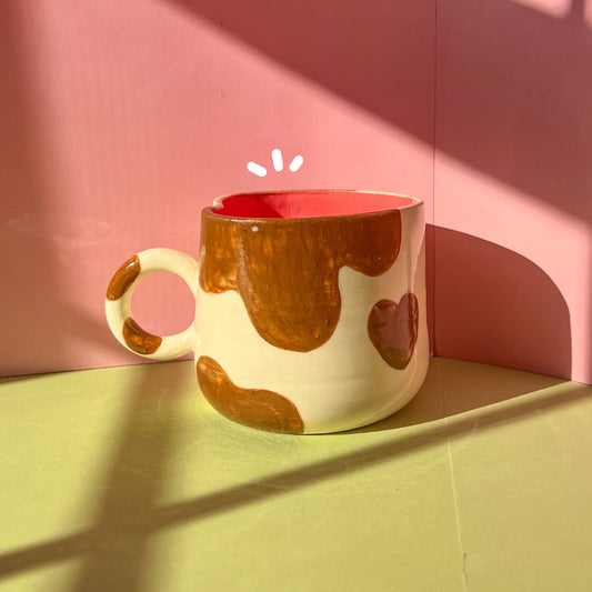 Moo moo heart mug