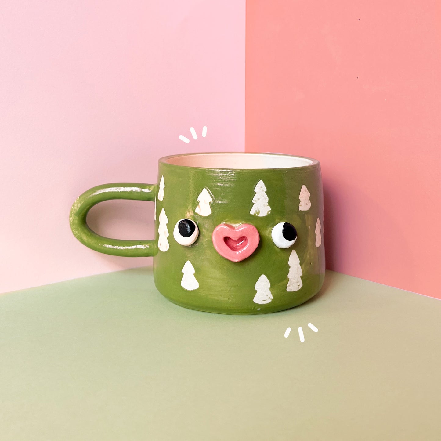 Christmas tree mug