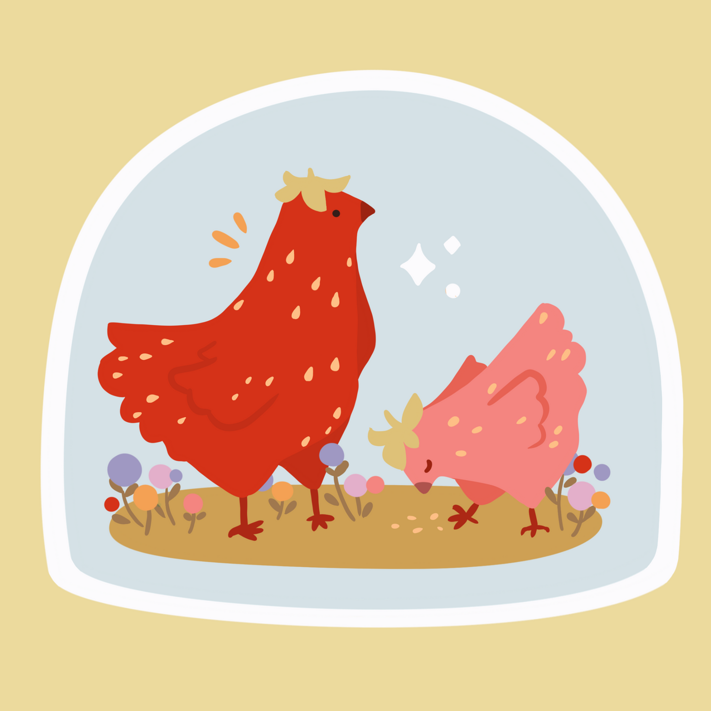 Strawberry Chicken Sticky