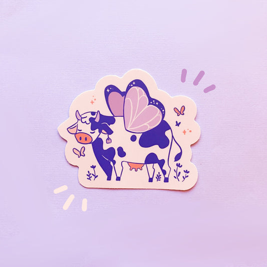 Fairy Cow Sticker